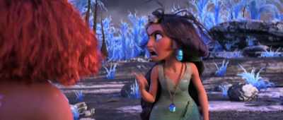 Taking my daughter outside the wall,
giving her scars and stupid ideas! - The Croods: A New Age