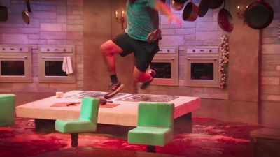 Taking home the gold medal
in self-mutilation - Floor Is Lava