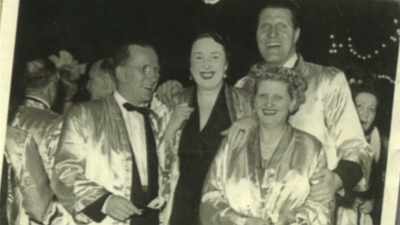 Taking the bookings
was his agent Miff Ferrie, - Tommy Cooper Forever