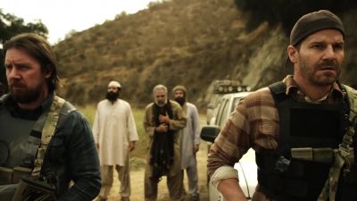 (Taliban soldiers talking
indistinctly) - SEAL Team