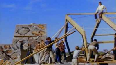 Taliesin West was constructed entirely - Frank Lloyd Wright: The Man Who Built America