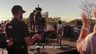 - Talk to me about what Travis
told you out there, man. - America's Got Talent: Extreme