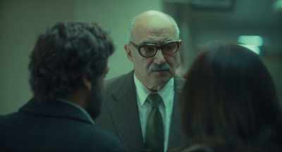 Talk to Mr. Riccardi.
I've discussed it with him twice. - The Rescue: The Weight of the World