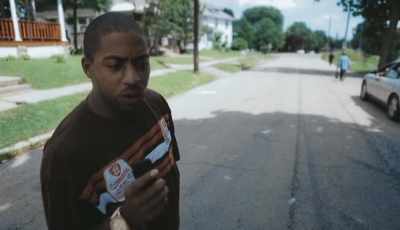Talking about Keire
and his skateboard, yo, - Minding the Gap