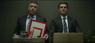 [Talking Heads' "Psycho Killer" playing] - Mindhunter