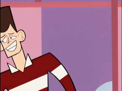 Talking to himself
in the mirror. - Clone High