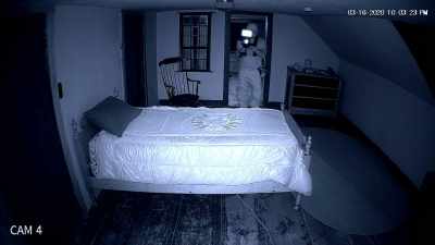 [talking indistinctly] - The Harrisville Haunting: The Real Conjuring House