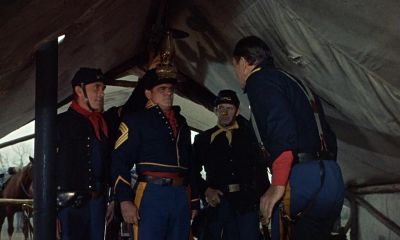 Tangle with me and I'll have your hide - The Horse Soldiers