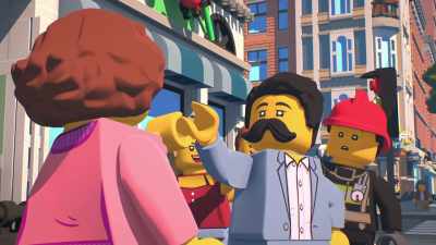 [tango music playing] - LEGO City Adventures