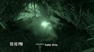 [Tanner speaking] - Naked and Afraid