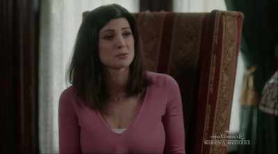 Tannis and Cade
yelling at each other - Aurora Teagarden Mysteries: An Inheritance to Die For