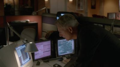[tapping keyboard] - NCIS