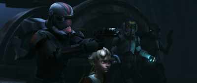Tapping our comms
to track our movements? - Star Wars: The Bad Batch