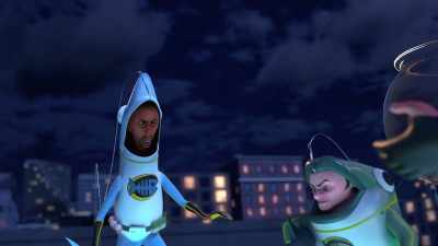 (tapping) - Megamind vs. the Doom Syndicate