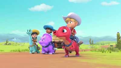 Tara's gonna be so surprised - Dino Ranch