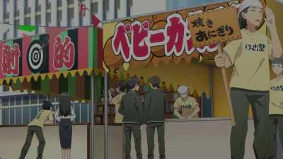 (Target Shooting, Bite-sized Sponge Cakes,
Grilled Rice Balls) - The Quintessential Quintuplets Movie