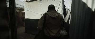 [tarps rustle in wind] - Gold