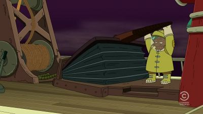 [Tarquin panting] - Futurama