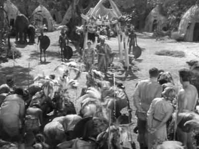 Tarzan called all the
the animals back. - Tarzan's Hidden Jungle