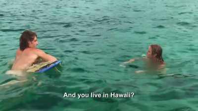 - Tarzan style.
- Tarzan style! Let's go, let's go! - Naked and Afraid of Love