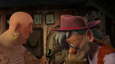 [tattoo gun buzzing] - The Swan Princess: A Fairytale Is Born