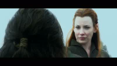 Fili KiliCome onWe're leavingThey are your people You must goCome with meI know how I feel I'm not afraidYou make me feel aliveI can'tTaunelI don't know what that meansI think you doBofur One moreKeep itAs a promise - The Hobbit: The Battle of the Five Armies