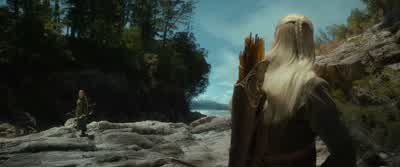 You cannot hunt 30 Orcson your ownIN ENGLISH But I'm not on my ownYou knew I would come - The Hobbit: The Desolation of Smaug