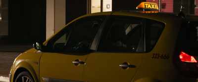 [taxi rumbling] - The Quantum Devil
