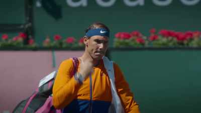 [Taylor] I had only
played Rafa once before. - Break Point