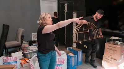Taylor. So, let's hang this shelf - Get Organized with The Home Edit