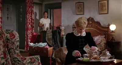 Tea, darling.
Shan't be a moment. - The Kiss of the Vampire