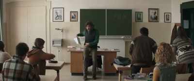 Teach?
I'll be on TV tomorrow. - The Girl in the Fog