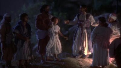 Teacher come with us Sit by our fire - The Miracle Maker