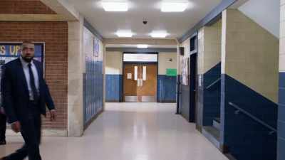 [teacher speaking indistinctly] - Black Lightning