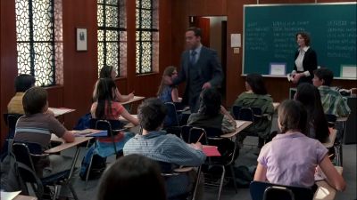 - (TEACHER TALKING)
- Daddy. - Entourage