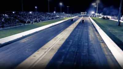 Team Cali also put down
fast passes - Street Outlaws No Prep Kings Team Attack