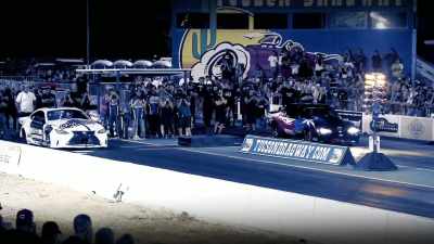 Team X rolled through round one - Street Outlaws No Prep Kings Team Attack