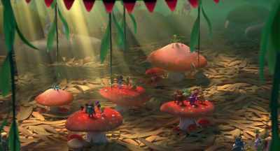 Teams will race to the top
of the tree, - Maya the Bee: The Honey Games