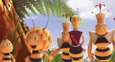 ...teamwork,
collaboration and community - Maya the Bee: The Honey Games