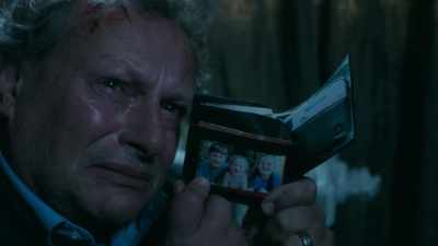 (TEARFULLY) Don't keep me away
from my boy. Please. - We Hunt Together