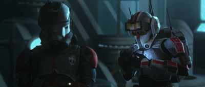 Tech: Found him. His comm is pinging
from the central cloning platform. - Star Wars: The Bad Batch