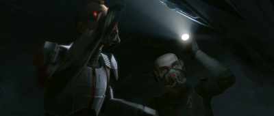 [Tech]
I am well aware. I just need to secure it. - Star Wars: The Bad Batch