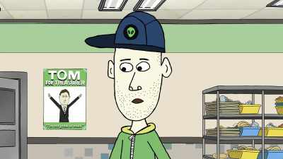 - Technically, I never
graduated from this school, - Ten Year Old Tom