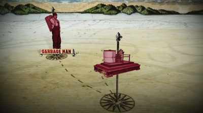 Technically, it's a ride
on a garbage wagon, - Six Degrees with Mike Rowe