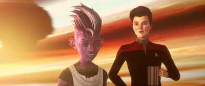 Technically it's auto-targeting, - Star Trek: Prodigy
