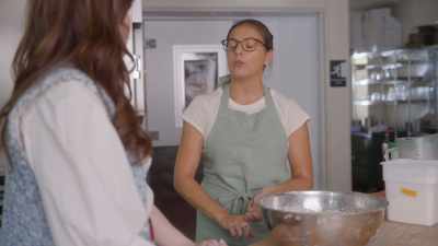 Technically, sourdough,
naturally leavened, - What Am I Eating? With Zooey Deschanel