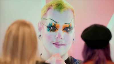 Technically,
the makeup is a little bit messy, - Glow Up: Britain's Next Make-Up Star
