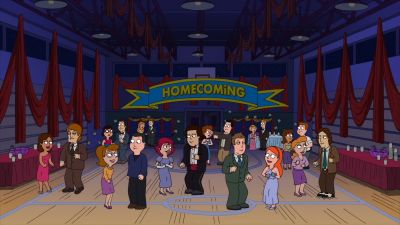 (techno music playing) - American Dad!
