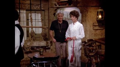 Teddy: Right there
Isaac: Have a good day. - The Love Boat