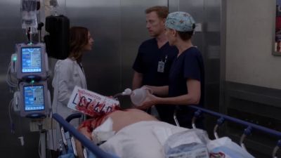 Teddy's pregnant. - Grey's Anatomy